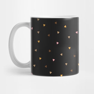 Pretty Simple Minimalist Triangle Terra Cotta Colors Mug